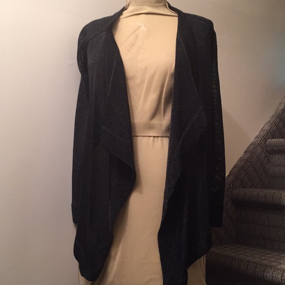 Vince Metallic Cardigan - Picture 2 of 5